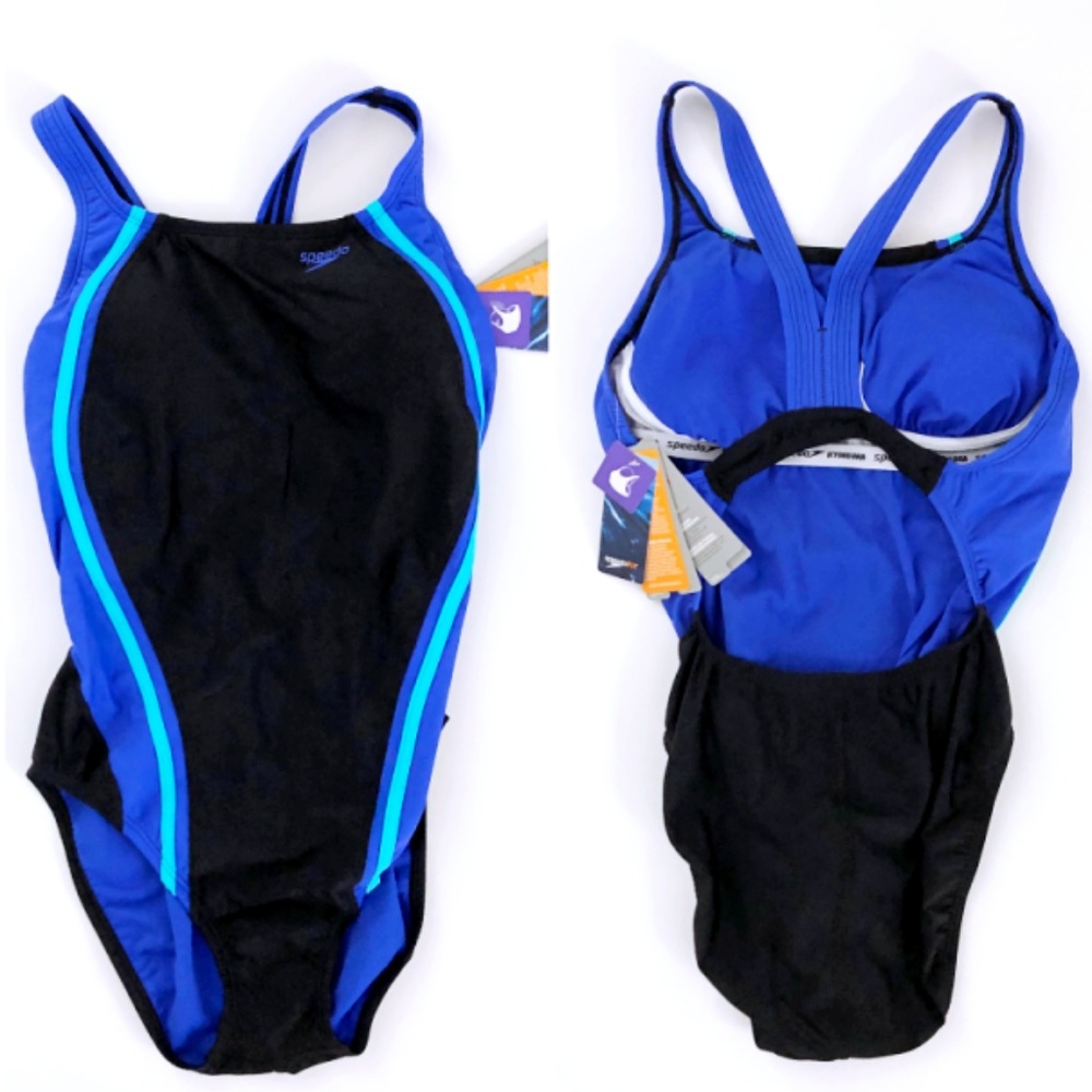 Speedo Fit Women's One Piece Bathing Suit